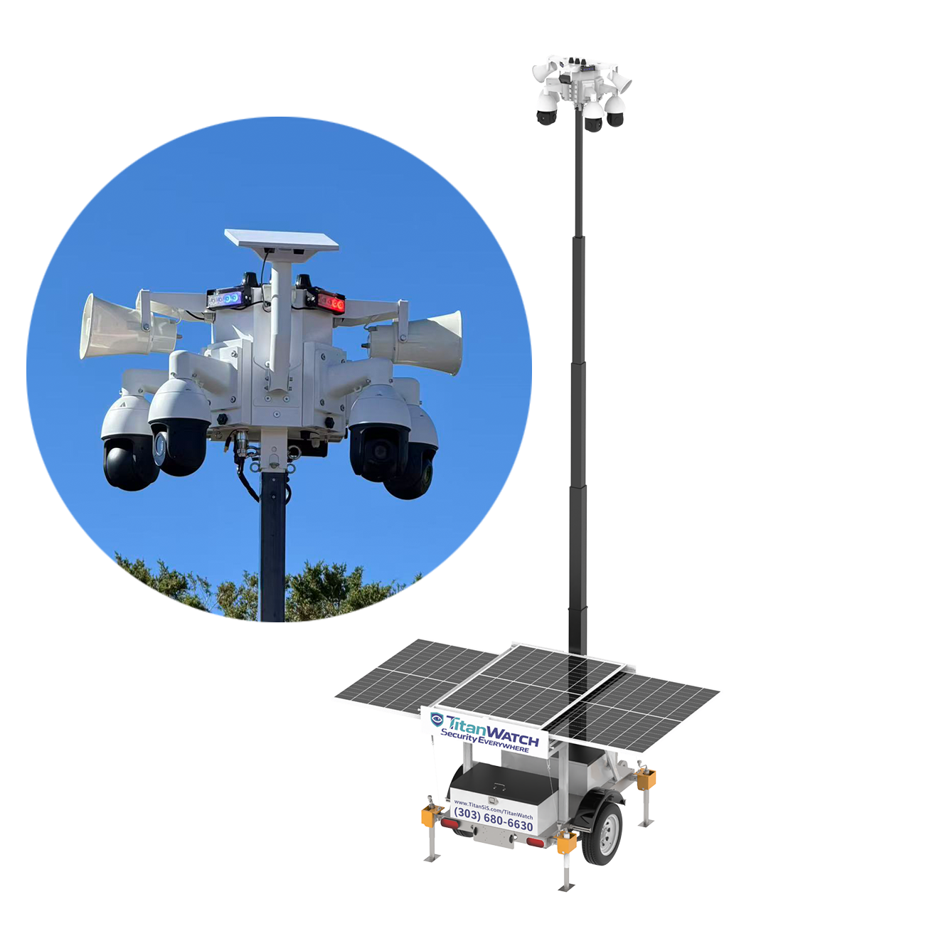 Solar Surveillance Trailers